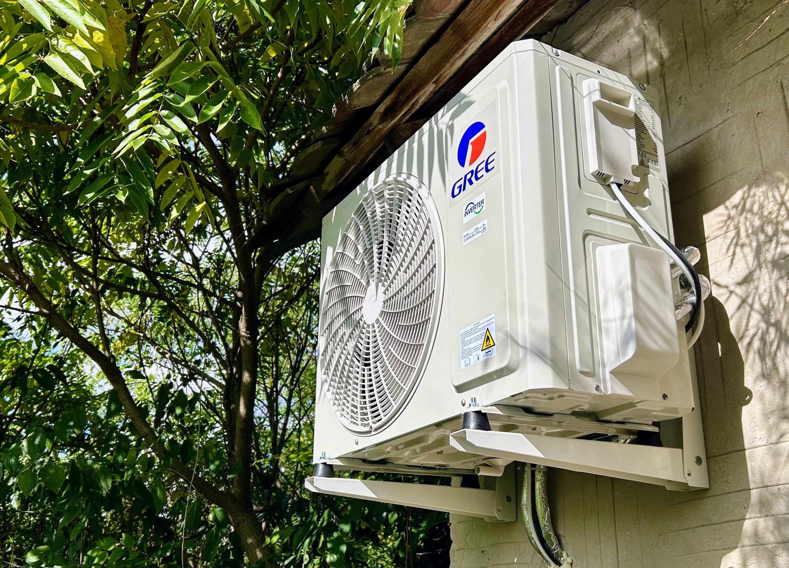 Gree Comfort Pro kültéri felszerelve