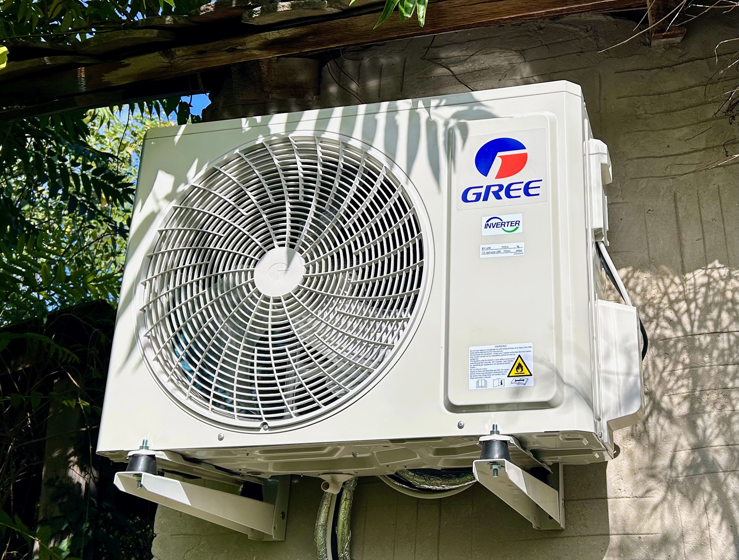 Gree Comfort Pro kültéri felszerelve