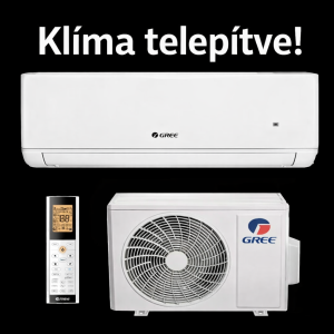 Klíma beszerelve